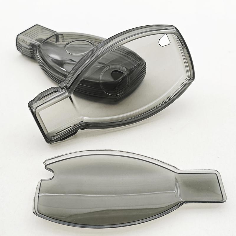 1PC Black Transparent TPU Remote Car Key Case Cover For Mercedes Benz A B C E Class GLA GLK GLC CLA AMG W204 W205 W212 W463 W176 BE1