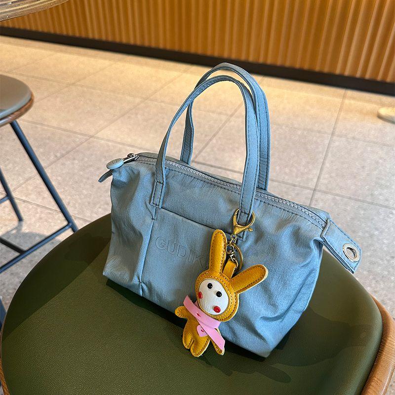 

Work Clothing Sundries for Work Small Carrying Bag Fancy Small Cloth Bag Practical Bag with Zipper Portable All-Match Satchel Baby Light blue