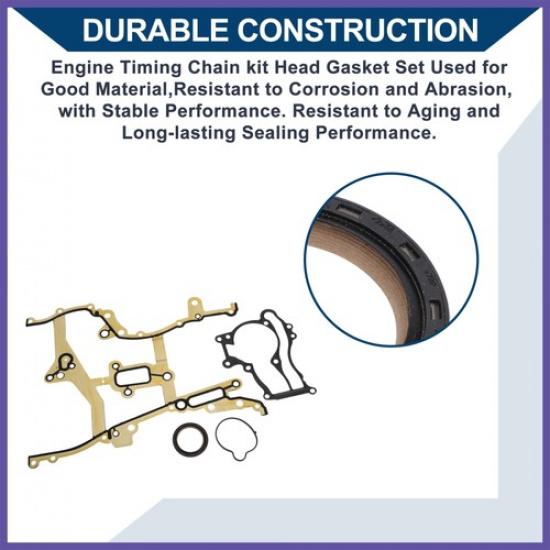 Engine Timing Cover Gasket Set TCS46156 fit for Chevrolet Cruze 2011-2015 1 Set