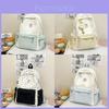 Cute Ice Cream Colorful Nylon School Backpack With Design For Middle School Students