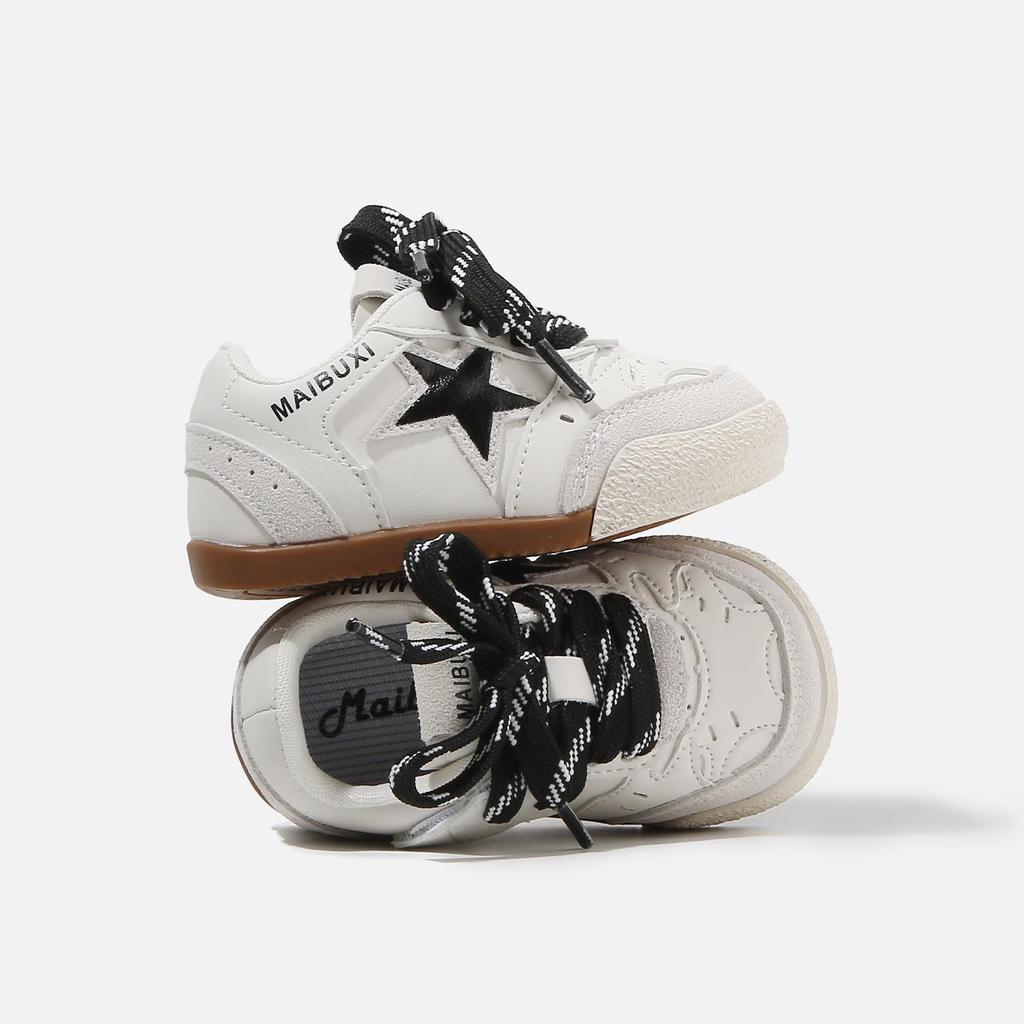 Spring 2026 Baby's First Walker Soft Sole Shoes - Non-Slip Casual Skate Shoes for Boys & Girls