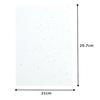 Washi Kawasumi OA Washi A4 size 21 x 29.7cm Echizen Washi Gold and Silver Sunako Daireishi White Printer compatible Washi 100 sheets