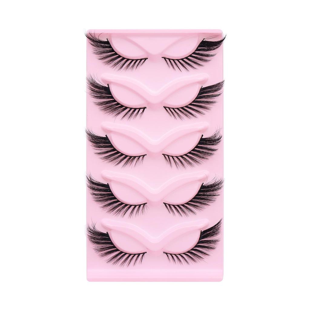 New 3D Cat Eye False Eyelashes - Super Natural Look