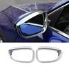 For Honda Accord 2023 2024 Side Door Mirror Rain Eyebrow Cover Trim Frame CHrome