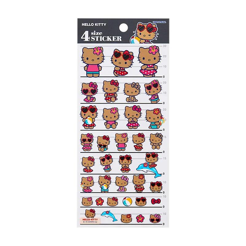 Sanrio Hello Kitty 4 Size Stickers ( night party ) Japan NEW