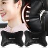 1/2Pcs Car Seat Headrest Auto Logo Neck Pillow Car Accessories For Mercedes-Benz AMG C500 C200 C300 A B C E GLA CLA GLK GL ML GLE W204 W205 W203 W211