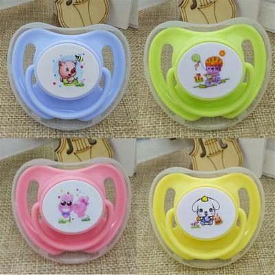Sucette pour bébé papillon sucettes rondes nouveau-né enfant sucette Silicone