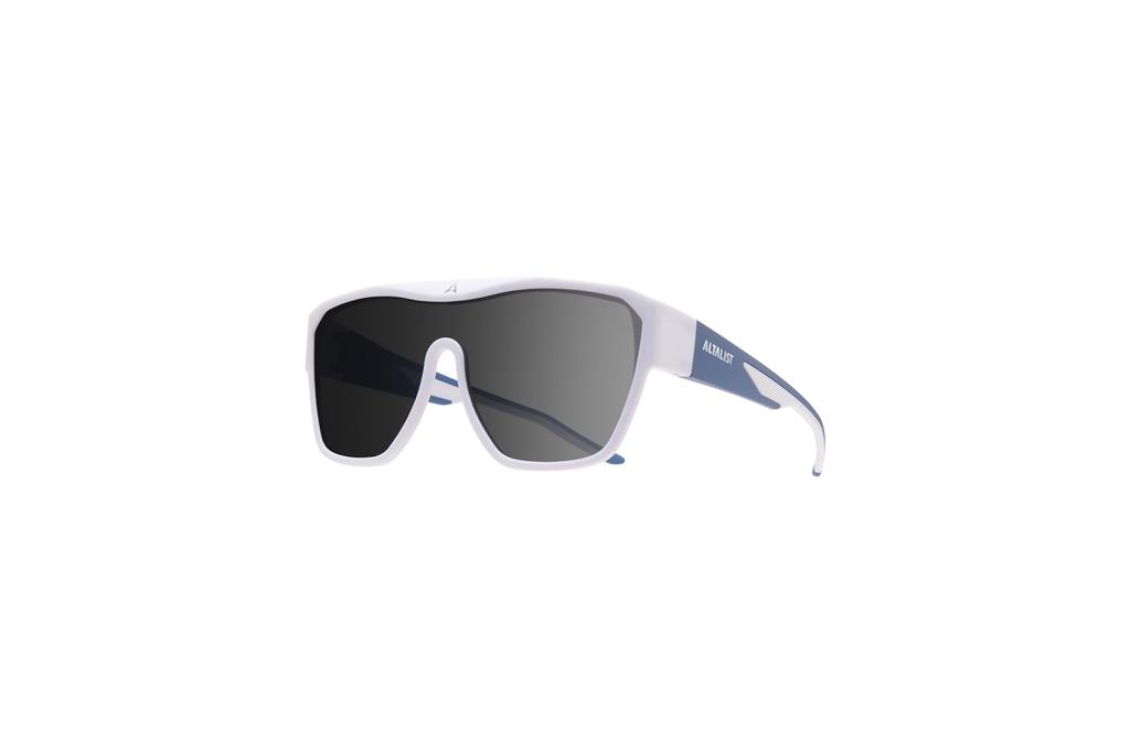 ALTALIST Overglasses with Polarized Lenses Blue Silver Mirror (Smoky Frame, Lens)