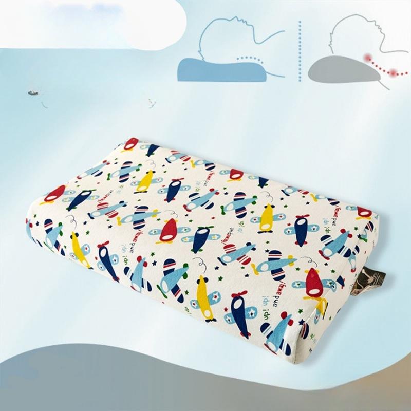 Dětský latexový polštář Cartoon Polštář Pouzdro na polštář Student Baby Latexové jádro na polštář