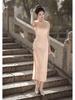 2024 Summer Young Elegant Sleeveless Cheongsam: Modern Literary Style