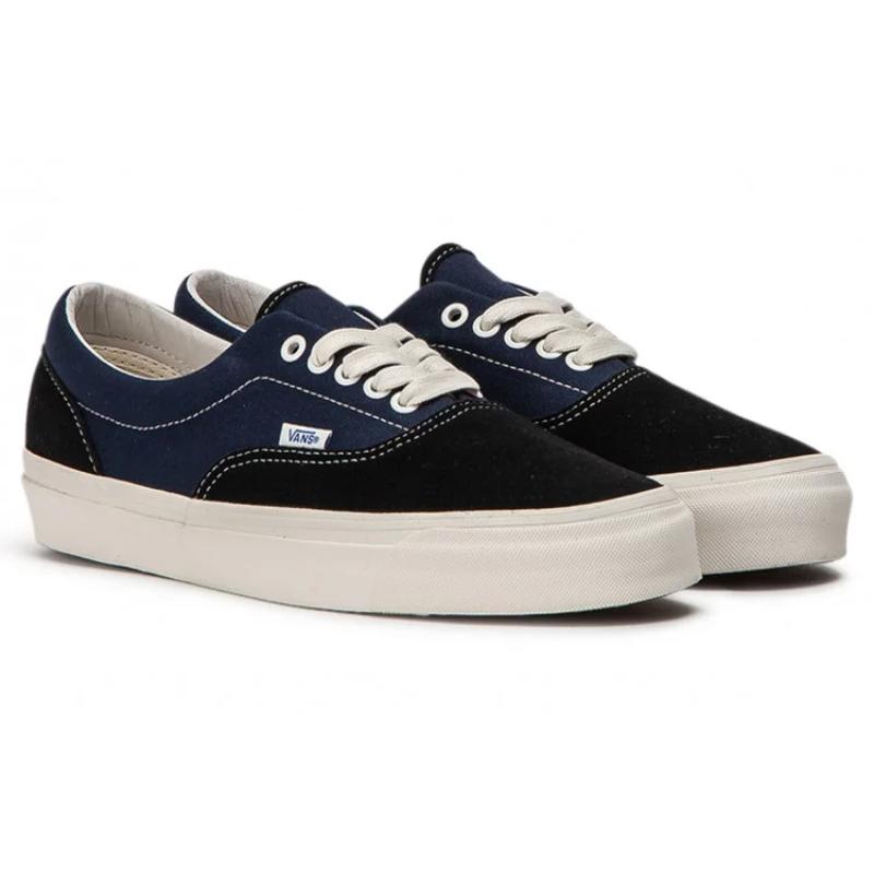 Vans Era Lx Suede Canvas 'Black Dress Blue' Vans VN0A3CXNVQP