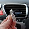 Cute Elephant Crystal Car Air Conditioner Vent Clip Fragrance