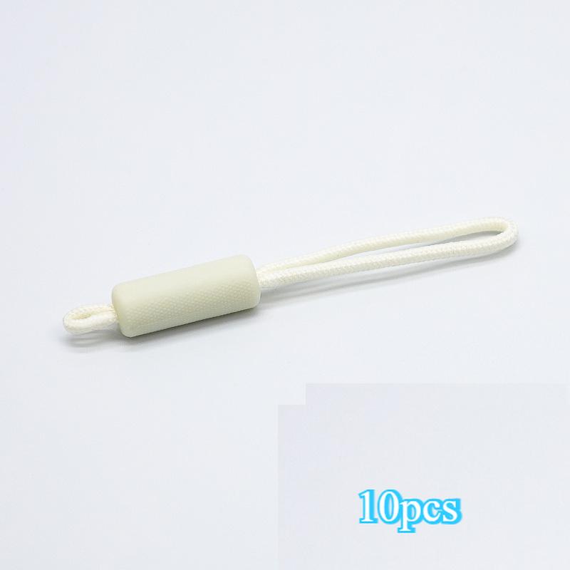 10PCS Long Handle Zipper Pullers Zipper Slider Extension Rope Garment Bag Zipper Repair Tools DIY Sewing Supplies