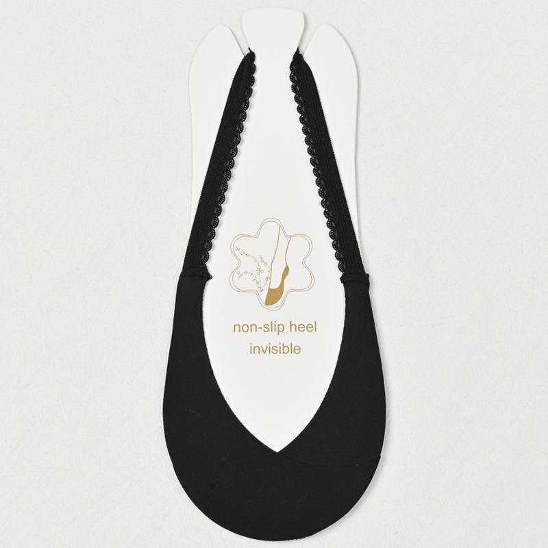 Invisible Non-slip Women's Ice Silk No-show Socks for High Heels