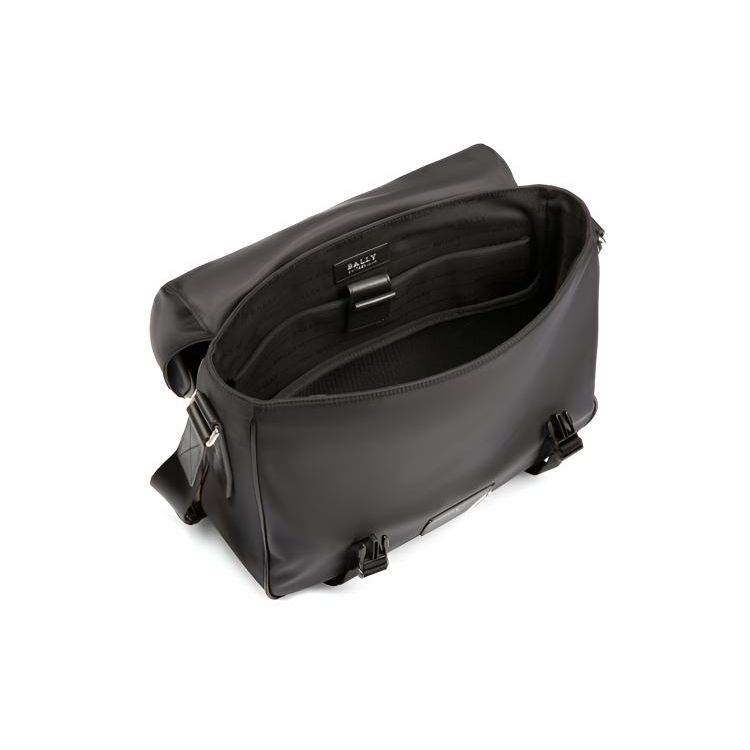 Bally Fabro Solid Color Casual Nylon Messenger Bag Men Bags Black 6226335