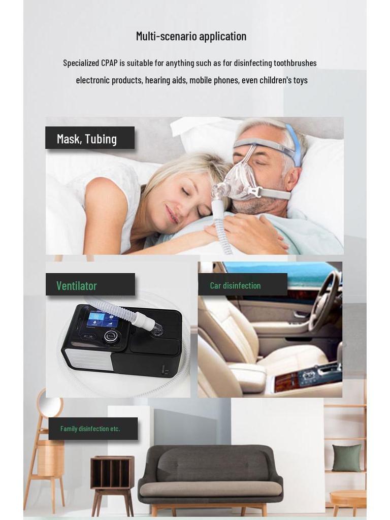 Portable Ozone Sterilizer for Home: Compact Deodorizer and Disinfection Device