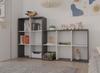 Malax 2X3 Anthracite White Shelf