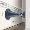 Door Stopper 1 Set Punch-free Anti-collision Stainless Holder Steel Magnetic Stopping Bumper Household Supplies Stop