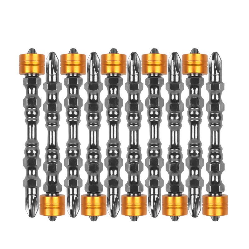 Tungsten Steel Anti-slip Magnetic Phillips Screwdriver Bit - Super Hard, Durable Alloy Design