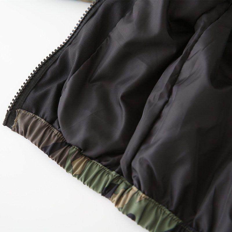 Spring and Autumn Children's Clothing Boy's Camouflage Black Outwear Children's Thin Color Matching Casual Baby Boy Hoodie Tops