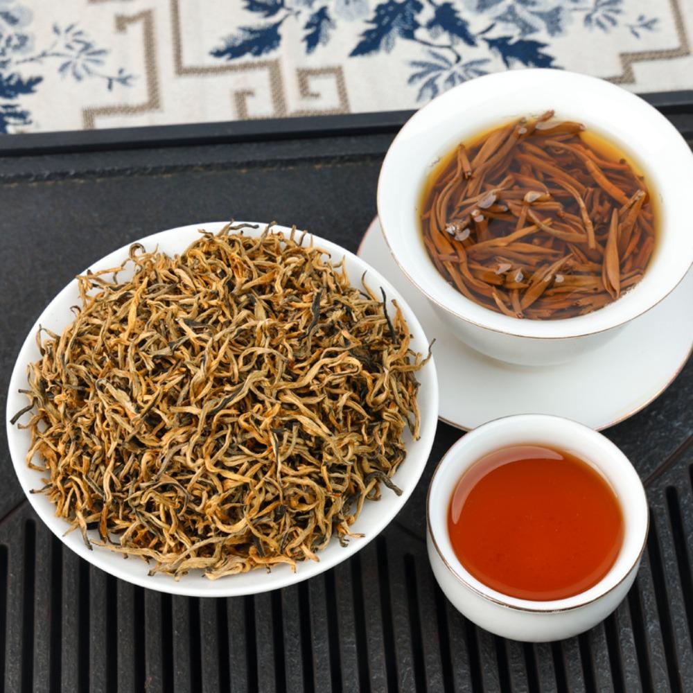 Dianhong tea Jin Junmei Zhengshan small species Yinghong lemon black tea leaves wholesale gift box e-commerce model one piece delivery