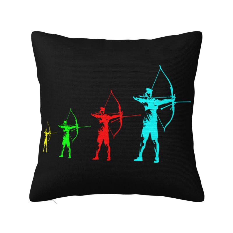 Shooting Target Cushion Covers Archery Archer Darts Velvet Cute Pillow Decor Home