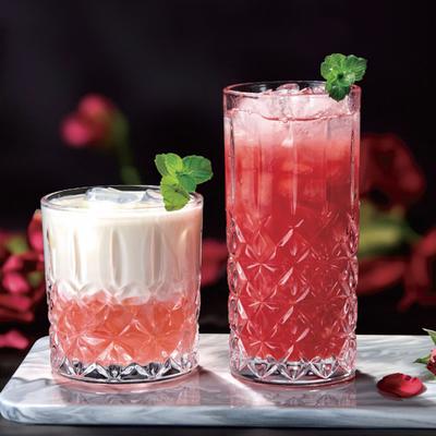 310ml/320ml High End Cocktail Glass Transparent Whiskey Glass Carved Foreign Wine Glass Classic Party Drinking Glasses Drinkware