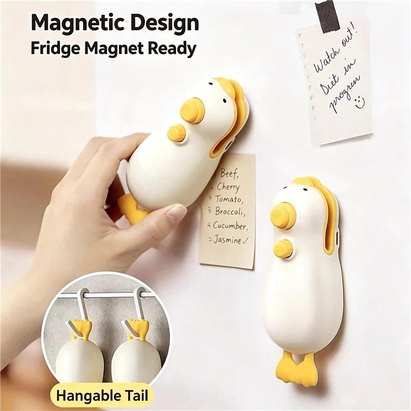 Rechargeable Mini Bag Sealer Portable Handheld Heat Sealer 2 In 1 Seal Cut Snack Bag Closure Tool