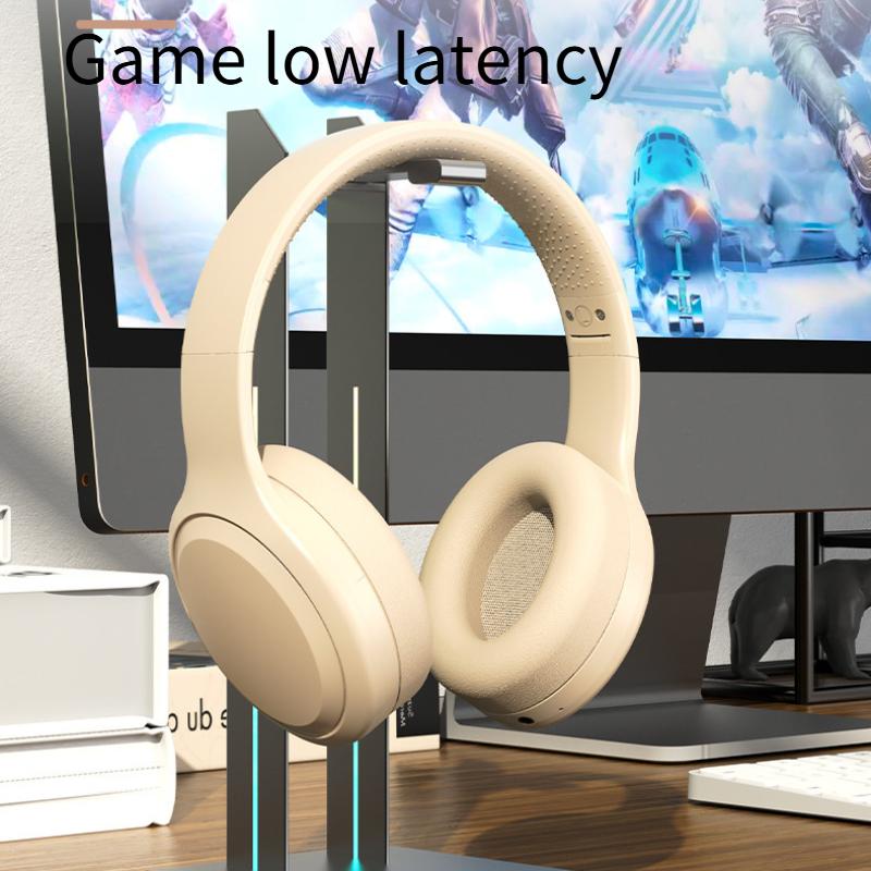 Bluetooth 5.3 Headphones 3.5mm Wired Headsets Over Ear Gaming Earphones Foldable Wireless Earphones with Mic TF/AUX Music Play