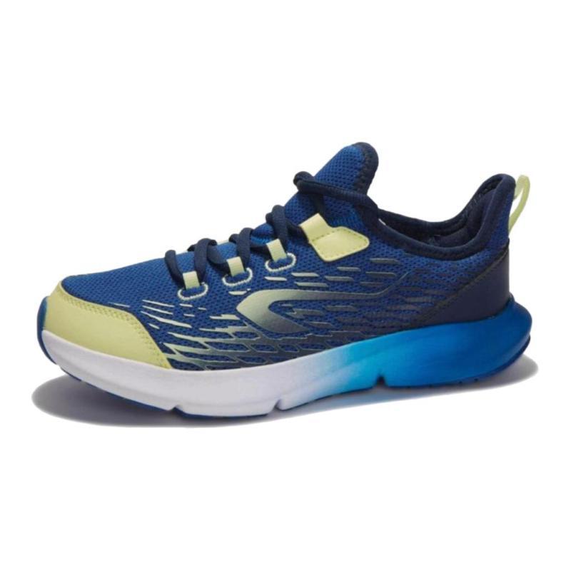 

DECATHLON Comfortable Versatile Athletics Shock Absorption Abrasion Resistant Low Top Kids Running Shoes Blue Yellow Kids 39