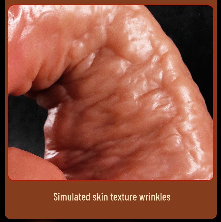 Silicone Realistic Dildo & Butt Plug - Soft Flesh Female Masturbation Toy