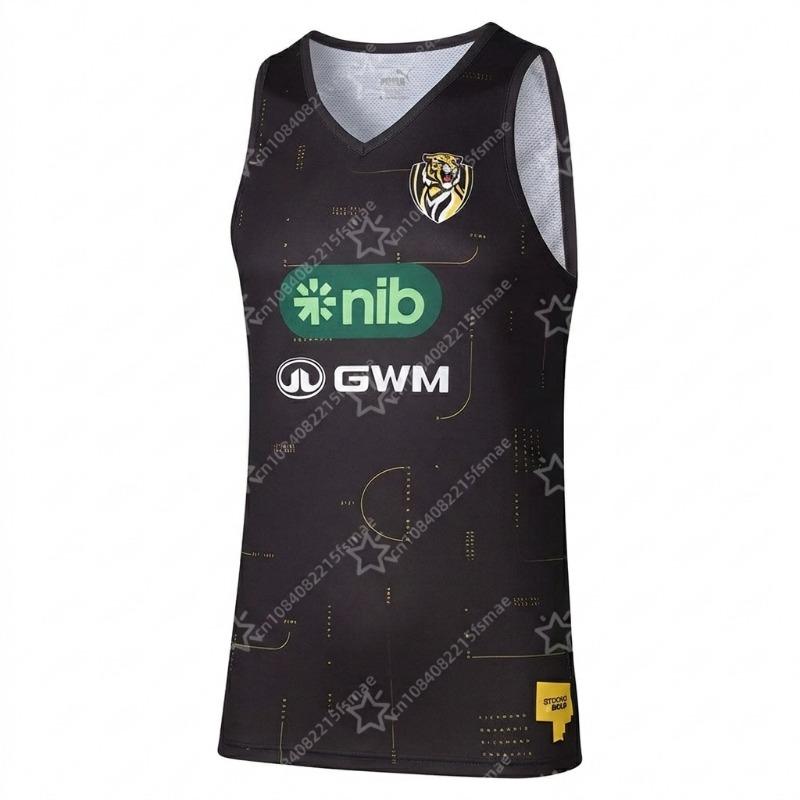 Jersey Home Away Australian Rules Football Guernsey Training Singlet Sleeveless Shirt Quick Dry Fan
