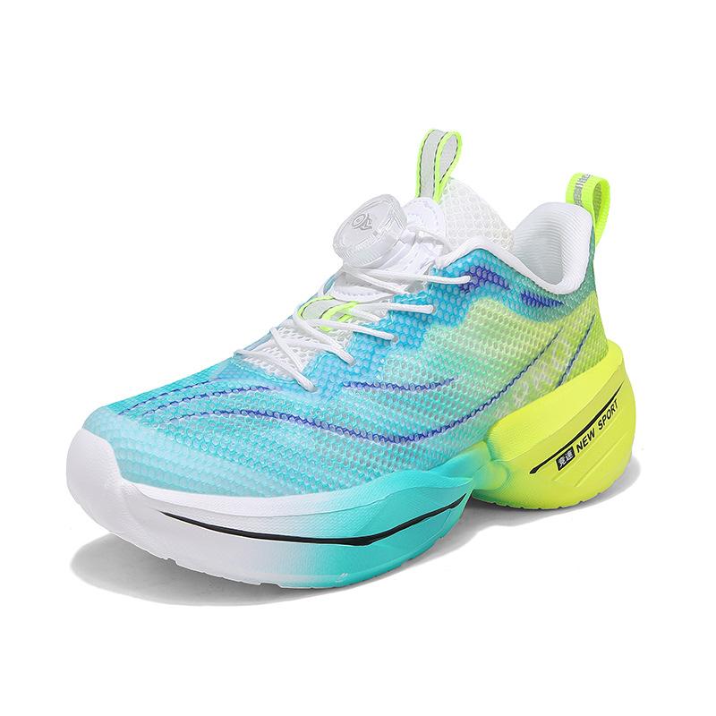 Red Rabbit 8pro Boys Shoes 2025 Summer Breathable Children's Sports Basketball Shoes Boys Single Net Hollow Running Shoes