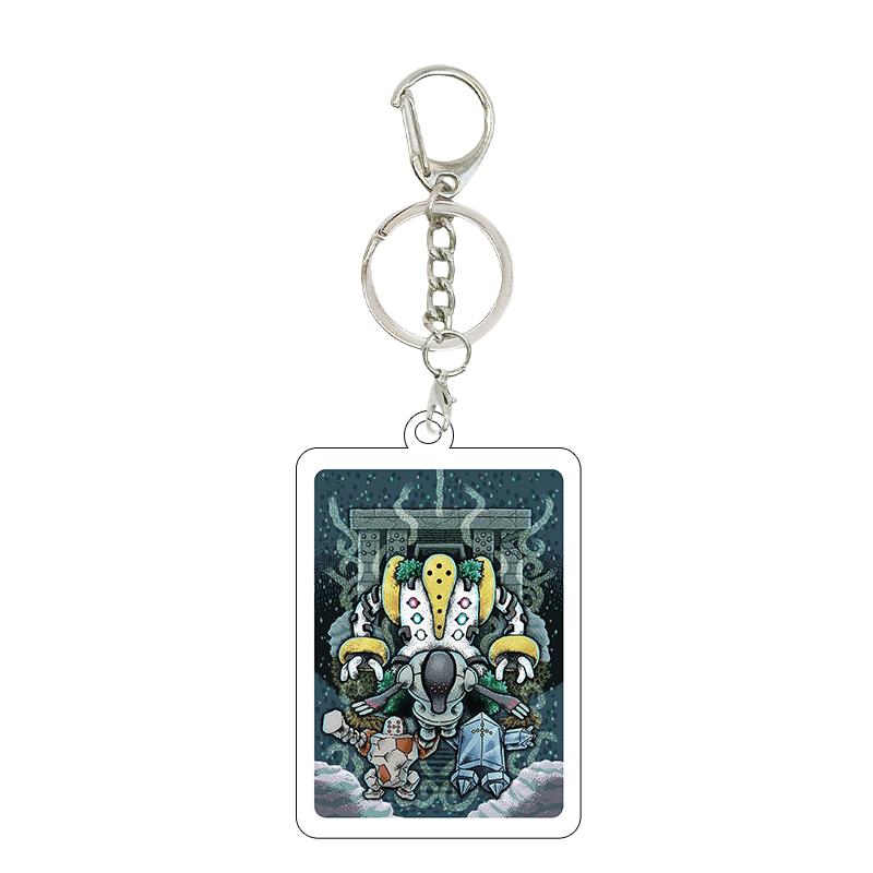 Ptcg Pocket 5cm Anime Fashion Squirtle Bulbasaur Psyduck Cartoon Diy Acrylic Action Keychain Backpack Pendant Accessories Charm