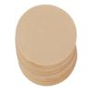 100pcs set 64mm Size Round Coffee Filter 100 Pcs Pack Round Shape Unbleached Coffee Filter Unbleached Nature Material
