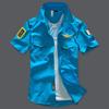 Heren Korte Mouw Shirts Shirts Borduurshirts Heren Halve Mouwen