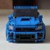 300 Stück Moc Technisches Auto Speed Blau Supercar Bausteine Modell Rennauto Bausteine Spielzeug Für Geschenke Spielzeug Stadtauto