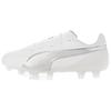 King Match Wide Comfortable Versatile AG HG Football Shoes Unisex Football Shoes White 107877-04