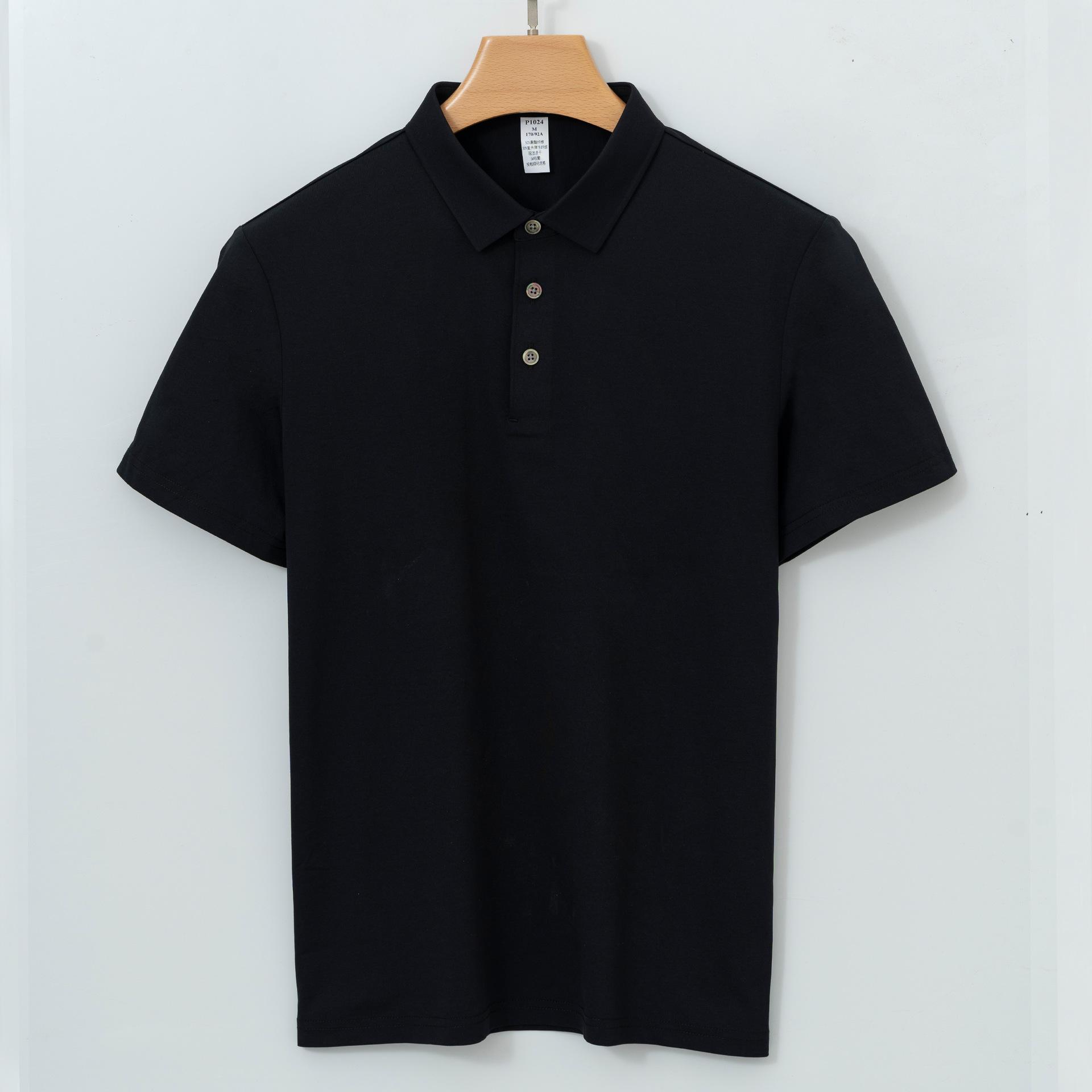 Спортивная рубашка поло с воротником-стойкой Футболка с короткими рукавами Мужская рубашка поло S