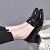 Single Shoes Loafers Leather Shoes