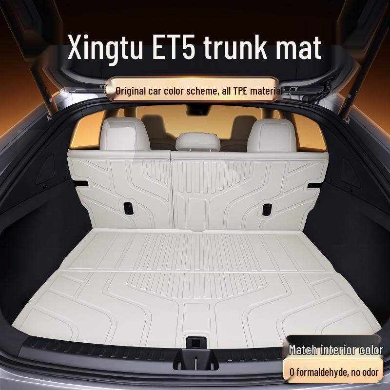 Exeed ET5 Trunk Mat TPE - Chery Car Interior Floor Mats Accessories