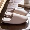 Silent cotton slippers winter indoor home 2025 new velvet warm and non-slip couple cotton drag winter