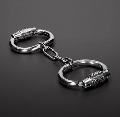 Steel - Handcuffs with combination lock