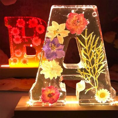 26 Pieces Of English Letter Mold Silicone, 10 Digital Silicone Molds, 26 Letter And Number Molds Handmade Letter Resin Casting