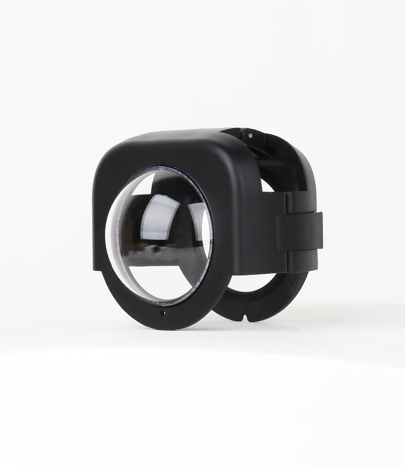 MAXOLA Insta360 X4 Panoramic Camera Lens Protective Cover Waterproof Dustproof Lens Protective Cover Protective Glass Scratch-proof (Snap-on (Upgraded