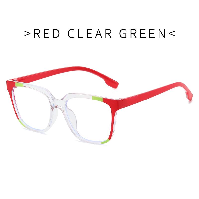 New Multi-Color Fashion Square Glasses Unisex Anti-Blue Light Eyewear