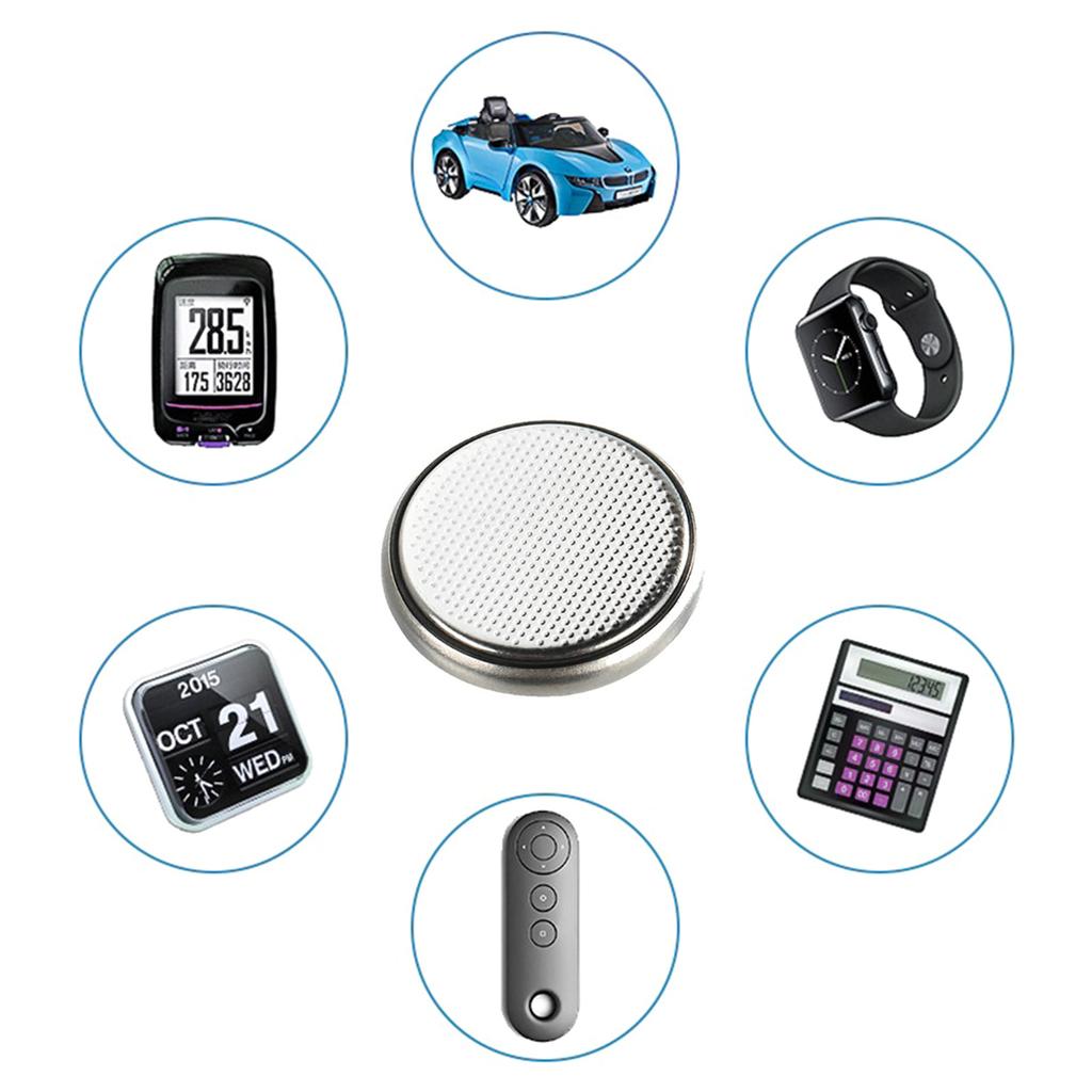 Pack of 5Pcs High Capacity CR2477 Lithium Battery 1000mAh Button Cell Long Lasting Power Supply for Watch Remote Control