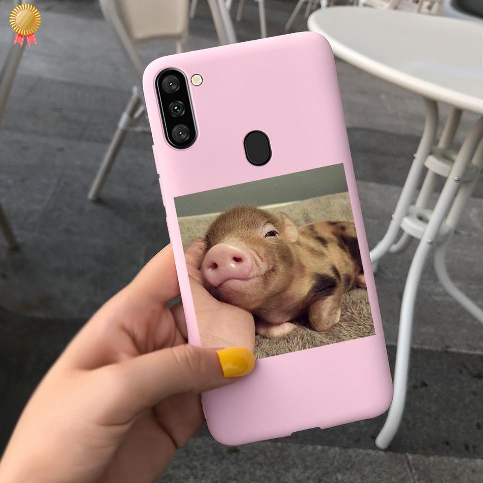 For Samsung Galaxy A11 Case Boy Girl Funny Cartoon Cat Women Silicone Back Case For Samsung Galaxy A 11 SM-A115F 6.4 Funda Cover