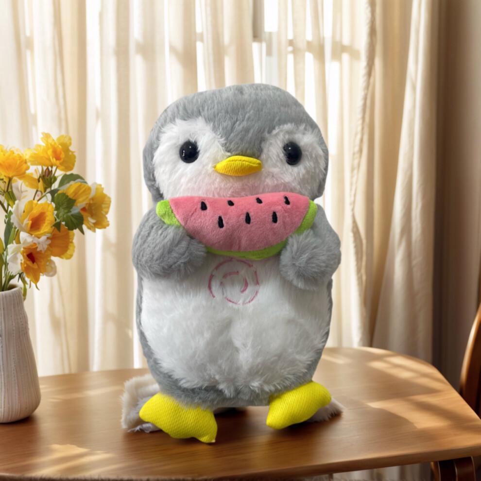 Cute Penguin Comfort Doll with Music Lights Sleeping Music Toy Musical Baby Toy