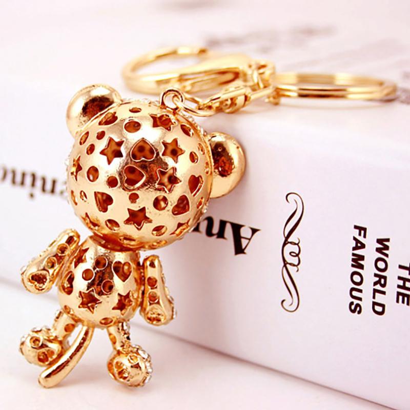 Crystal Korea Fashion Cute Keychain Pendant Car Key Ring Tiger Rhinestone Key Crystal Korea Fashion Cute Keychain Pendant Car Key Ring Tiger Rhinestone Key